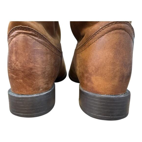 Justin Jeb 10" Roper Cowboy Boot Flex Sole Men size 10 D - Picture 6 of 9